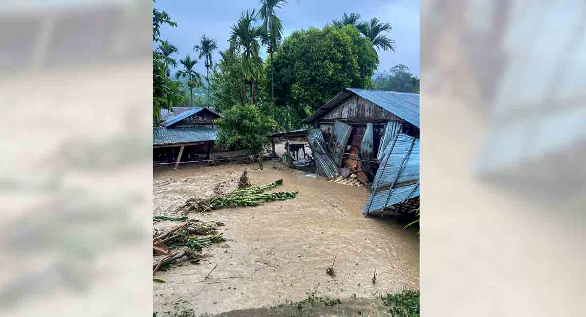 Assam floods: Over 2 lakh people affected in 24 districts of state –  Evening Standard